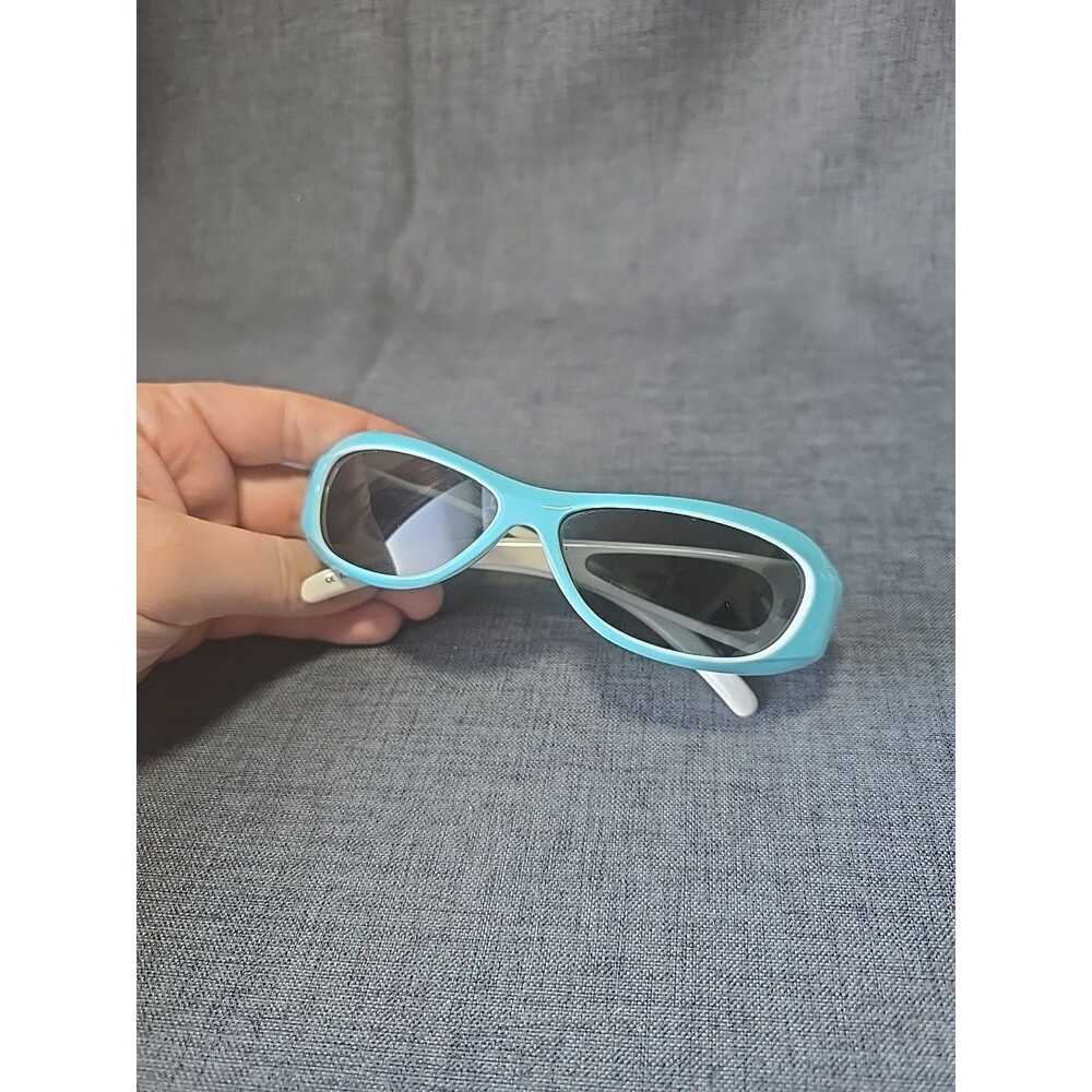 Rare Vintage Arnette Turquoise Sunglasses Made Im Italy Y2K Beach Summer Wear